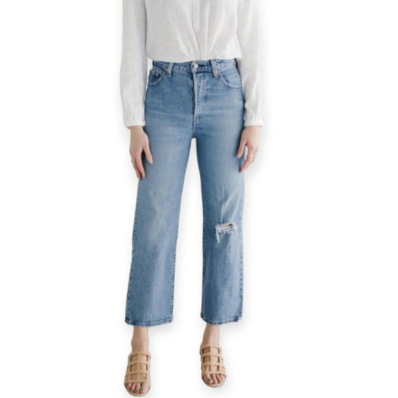 Levi's Jeans Levis Ribcage Straight Premium Jeans In Haters Gonna